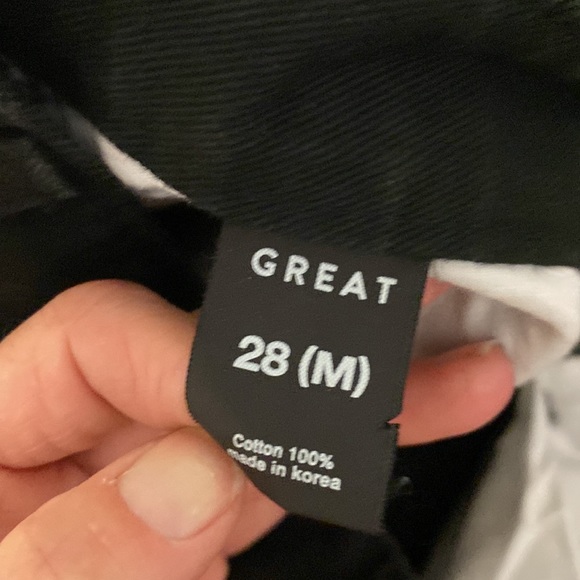 GREAT Black Jean Skirt - Picture 6 of 6